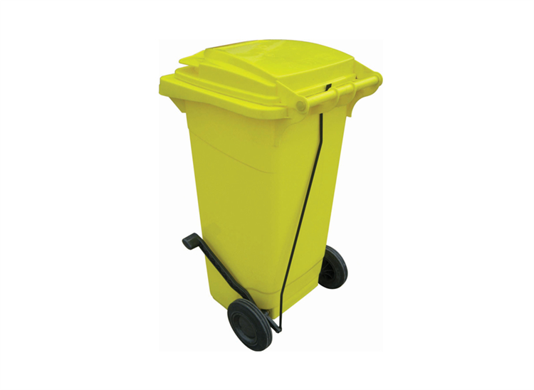 Plastik Çöp Kovası 120 Litre Pedallı