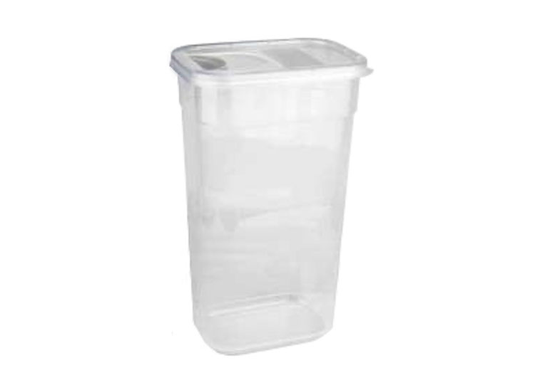 3, 2 L. Sürgü Kapaklı Dikdörtgen